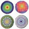 Cozy Mandala Round Cushion Cover Perfect For Meditating And Lounging