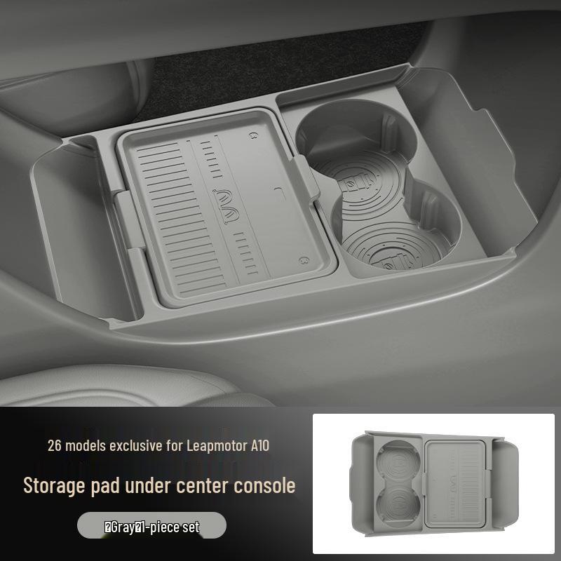 Leapmotor A10 Center Console Storage Box - Fits 26 Models, Multi-functional Glasses and Accessories Organizer