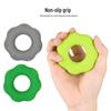 Creative Silicone Gear Ring Hand Exerciser with Massage Dots