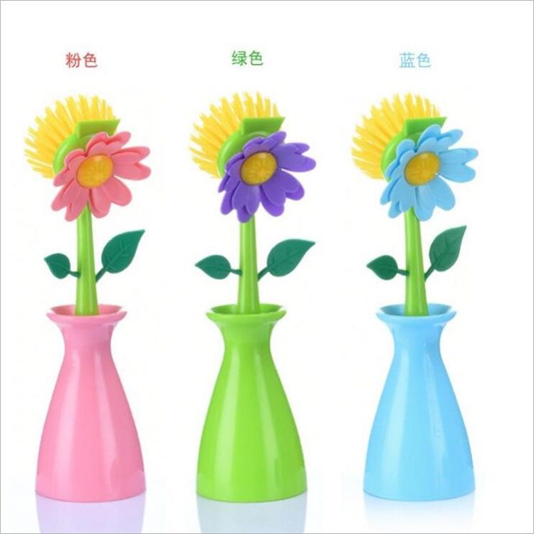 Küchen Topf Bürsten Artefakt Ölfrei Langstielige Topfbürste Topfwaschen Topfbürsten Artefakt Kreativer Reiniger