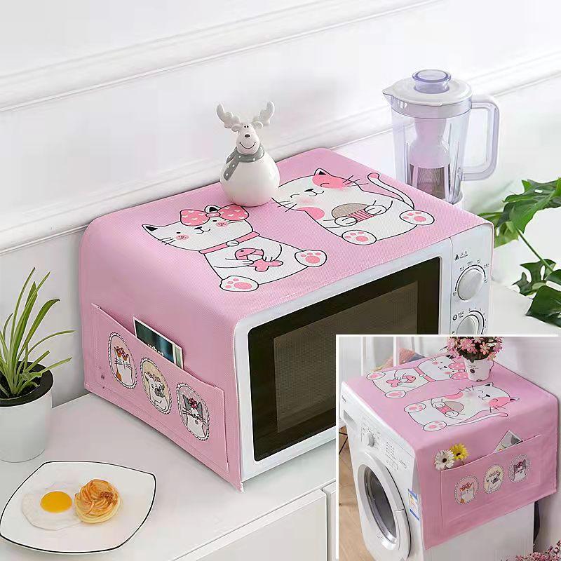 

Витяжка для мікрохвильової печі, пилозахисний чохол, масло- та водонепроникний, побутовий бічний кишеньковий пилозахисний рушник для холодильника 35*95cm