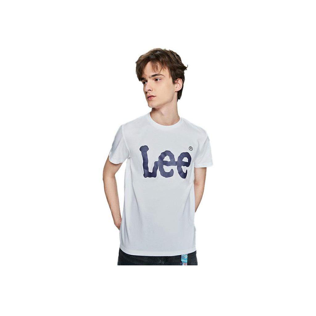 SS23 Letter Logo Printed Round Neck Short Sleeve T-Shirt Men Tops White LMT004519