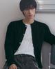 Nodu Nose Ribbed Round Soft Cardigan [2 Colors]