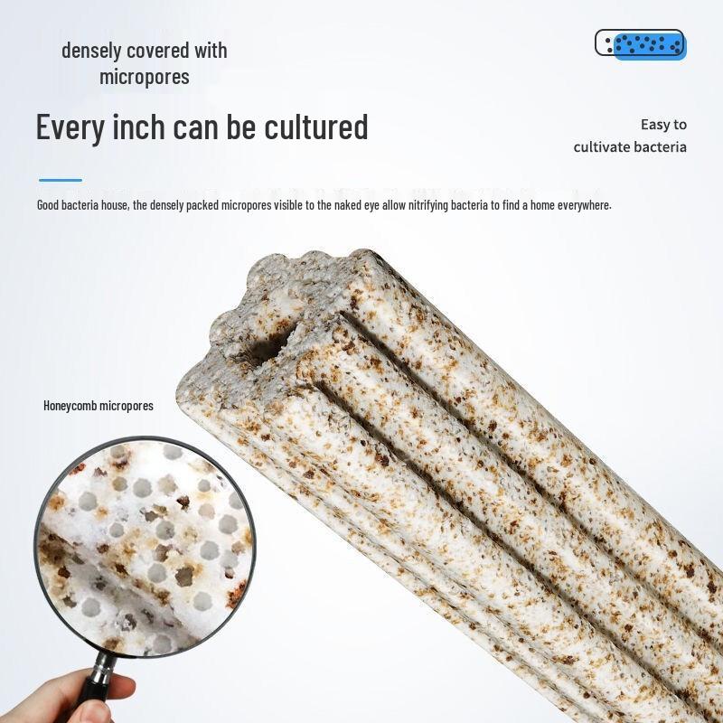 Pet Han Aquarium Quartz Nano Bacterial House Filter Media