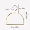 Iron Clothes Rack Gold Pants Shelf Multi-function Tie Hooks  for Adult Kids