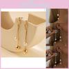Trendy Fall 2023 Street Style Earrings Asymmetrical Faux Pearl Dangles