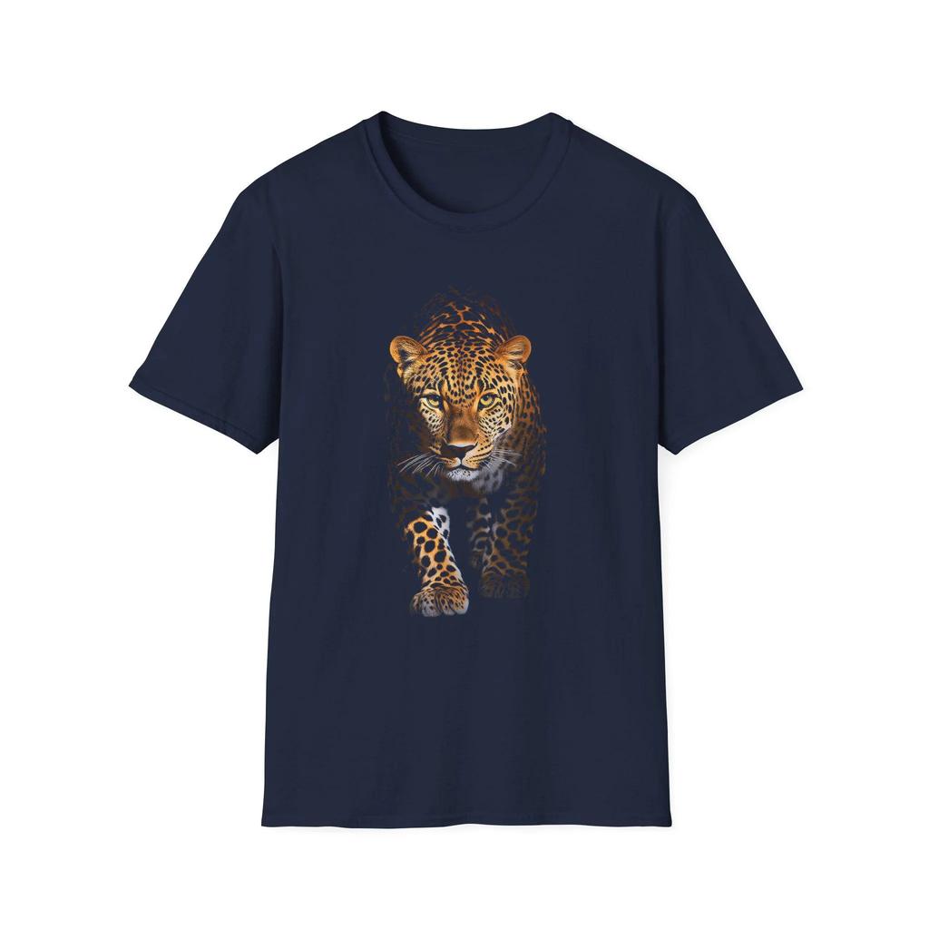 HOT SALE Leopard Graphic T-Shirt Unisex Wildlife Tee Eco-Friendly Soft and Comfortable T-shirt Graphic Fashion Casual Soft Tee