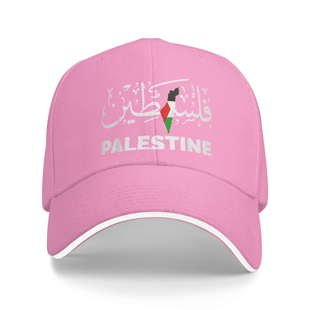 Palestine Arabic Flag  Baseball Cap Palestinian Map Fashion Hip Hop Hats Summer Unisex Adult Outdoor Gym Snapback Cap