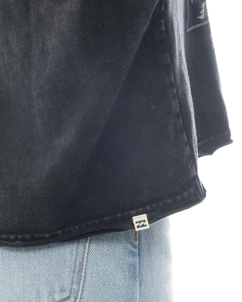 Billabong Modern Graphic Wide Loose Cropped Tee Women's