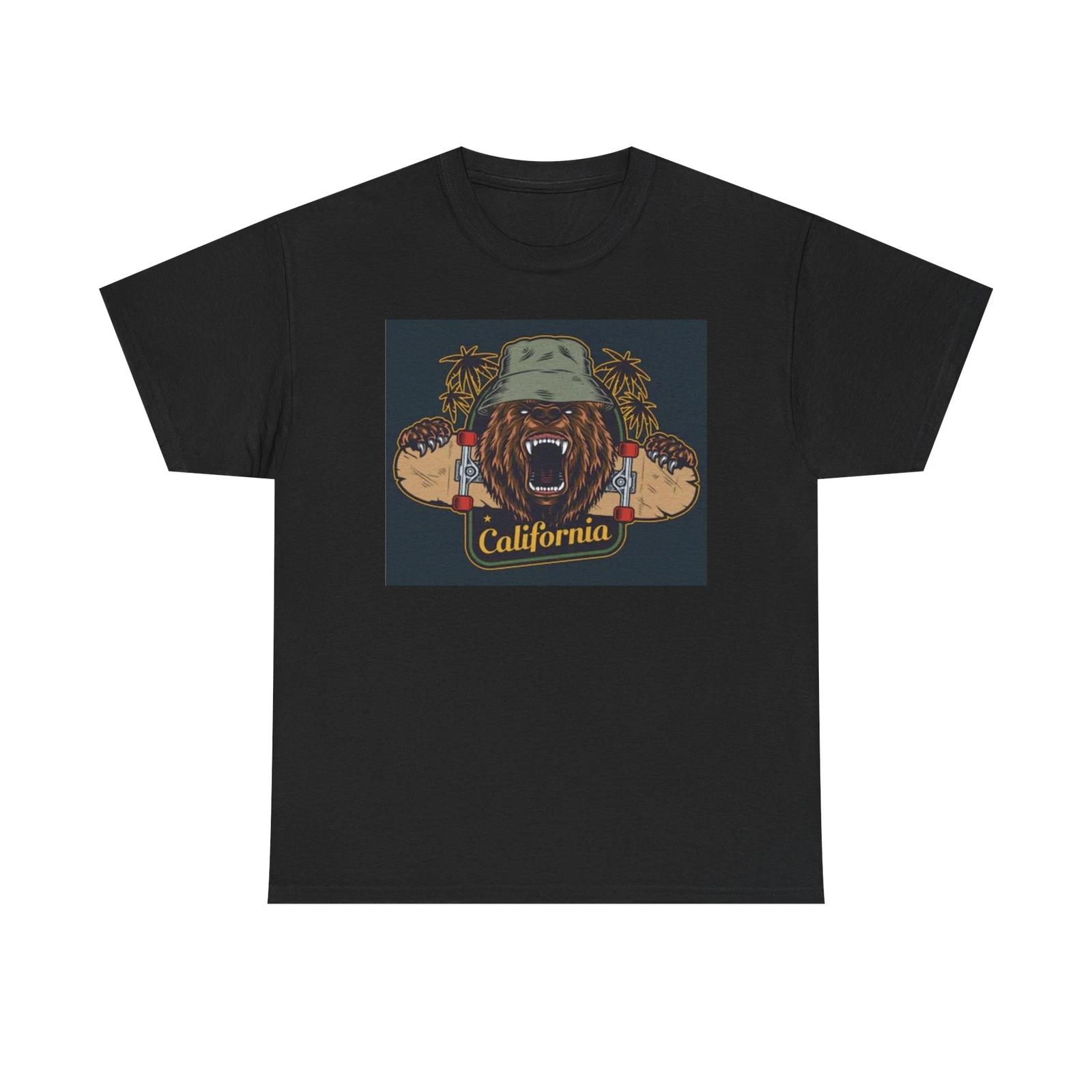Men s and Women s T-shirts California Skateboarding Graphic XXL