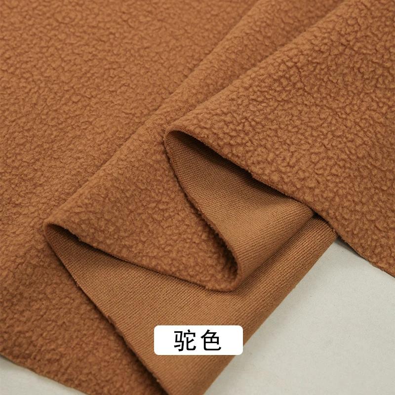 0.5m/1m/2m Polar Soft Fleece Short Plush Fabric for Sewing Clothing Lining, Dolls Warm Jackets Pet Beds DIY Clothing Fabrics