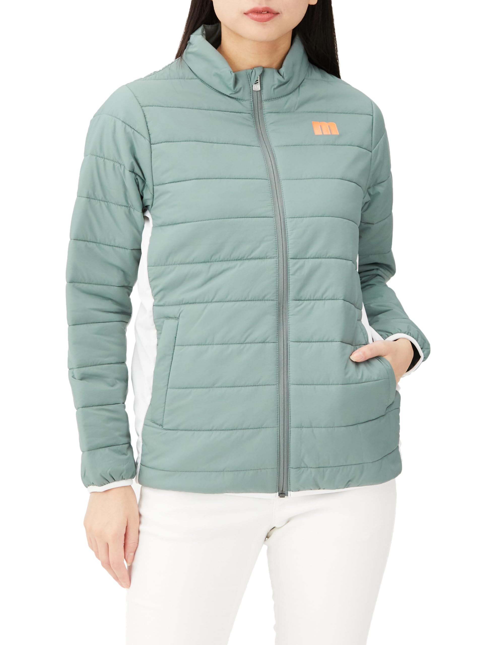 

Full Zip Blouson Heat Navi Thermal Storage Water Repellent Insulation Cold Weather Golf MEWWJK04 KH00 M [Munsing Wear] [ENVOY] Women s (Khaki)
