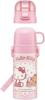 Skater Hello Kitty Candy Shop Sanrio Water for Direct Cup Stainless Steel (SKDC3-A) Bottle, 350ml, Kids, Drinking, Included, 2-Way,