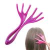 Masseur de tête portable à griffes de grenouille avec long manche, outil ergonomique de relaxation des tissus profonds pour le cuir chevelu, pour hommes et femmes