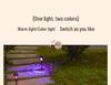 Solar Garden Decor Lights: Outdoor Courtyard Atmosphere Ground Plug Lighting for Yard and Lawn