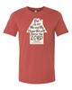 But As for Me and My House We Will Serve the Lord Unisex Cotton T-T-Shirt