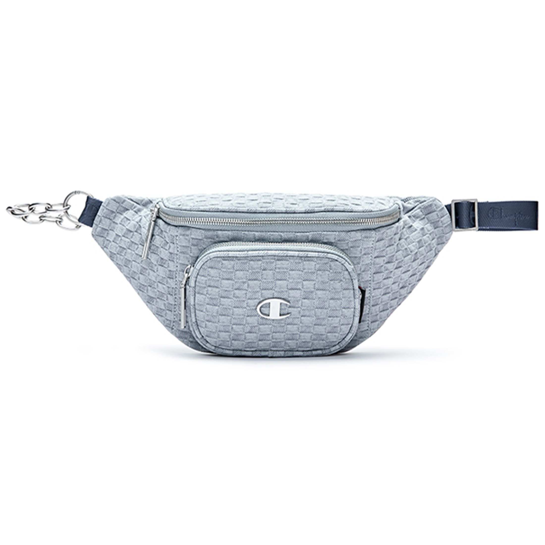 Champion Metal Small C-Logo Trendy Fashion Casual Sports Fabric Crossbody Bag Waist Bag Small Size Unisex Bags U3DACPU32 Light Rosewood Umber 7540₽