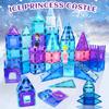 Frozen Toys for Girls Magnetic Tiles Princess Castle Building Blocks Toys Girls Toys Magnetic Blocks Birthday Gifts STEM Toys