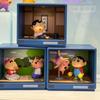 Genuine 52toys Crayon Shin-Chan Retro Tv Series Blind Box Trendy Figure Decoration Model Toy Cute  Birthday Gifts