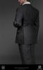 Scale Action Figure POPTOYS Male Suit Clothes and Shoes Set Masterpiece Version and Head Not [TOYBARJAPAN] 1/6 POP-X32 (Body Included)