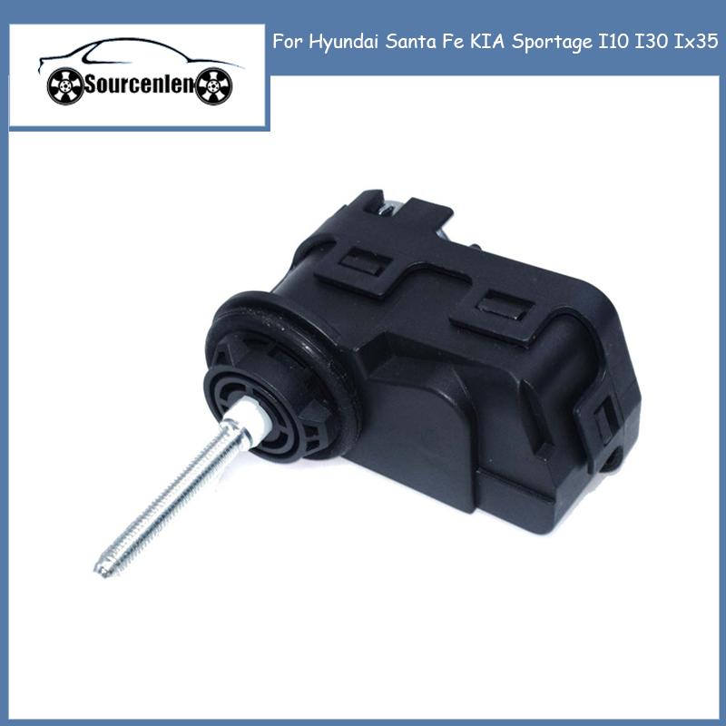 Моторчик регулировки уровня фар автомобиля 921302B000 921303K000 для Hyundai Santa Fe KIA Sportage I10 I30 Ix35