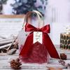 Exquisite Candy Cookie Bags Square Biscuit Tote Bags Transparent Treat Bags  Wedding