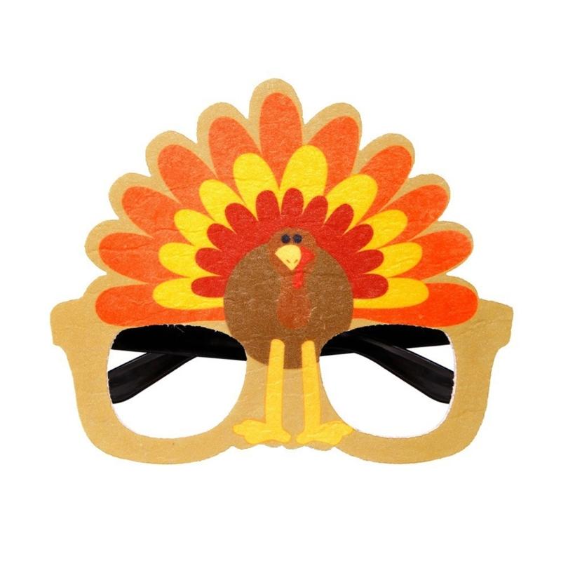 Turkey Glasses Happy Thanksgiving Day Glasses Harvest Festival Decorations Party Supplies For Home School Activity