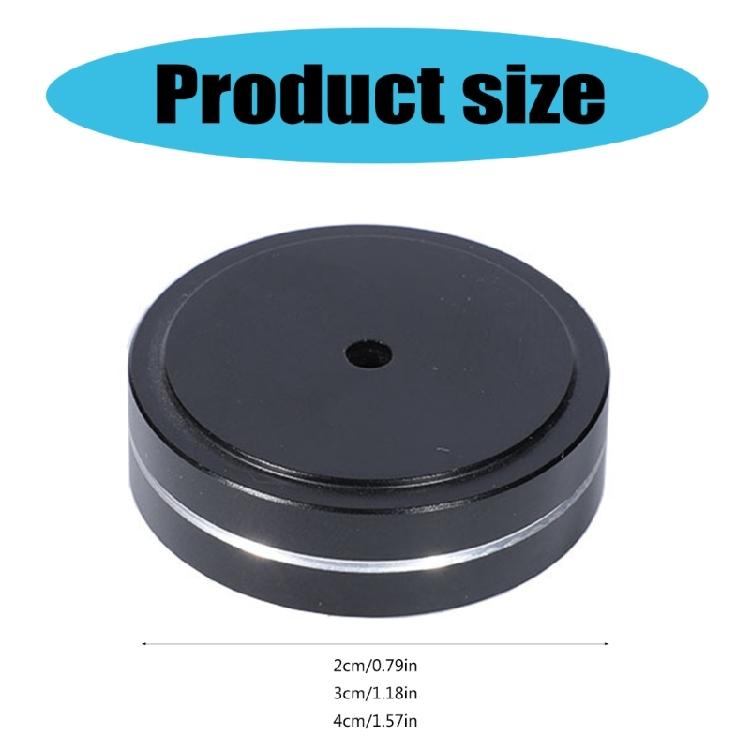 Aluminum Isolation Feet Pad Shockproof Support Foot,Shock Absorbing Pad For  Auditory Amplifiers