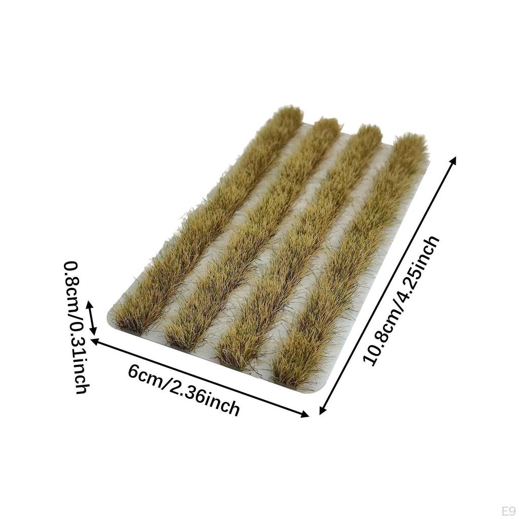 Grass Model Artificial Scenery Layout Decor for Railroad Miniature Base Landscape