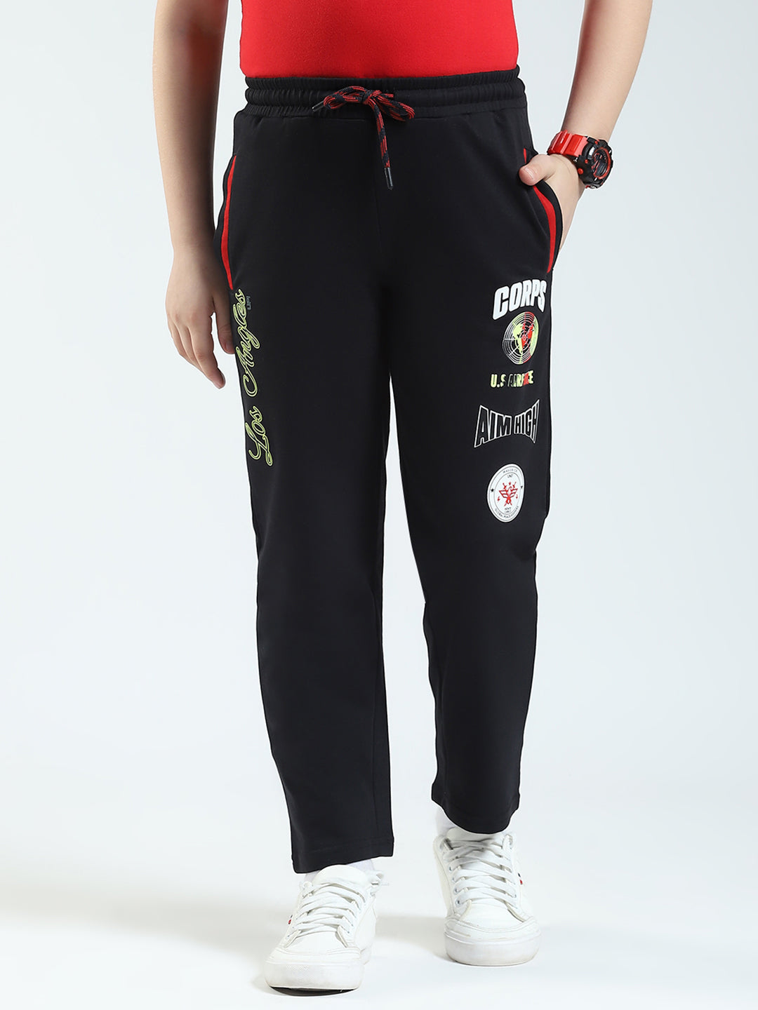 Monte Carlo Boy Lower Black 7-8 Years