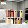 Food Grade Plastic Airtight Dry Food Storage Containers 10 Set 2L Dishwasher Safe Kitchen Canisters for Household Organization