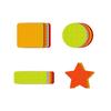 Red Star Reflective Car Decals (100 pcs)