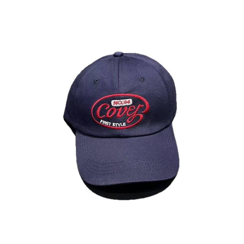 Fashion Hat Baseball Cap Letter ins Embroidery Washed Cotton Baseball Cap Female Retro Old Versatile Face Small Peaked Cap Male