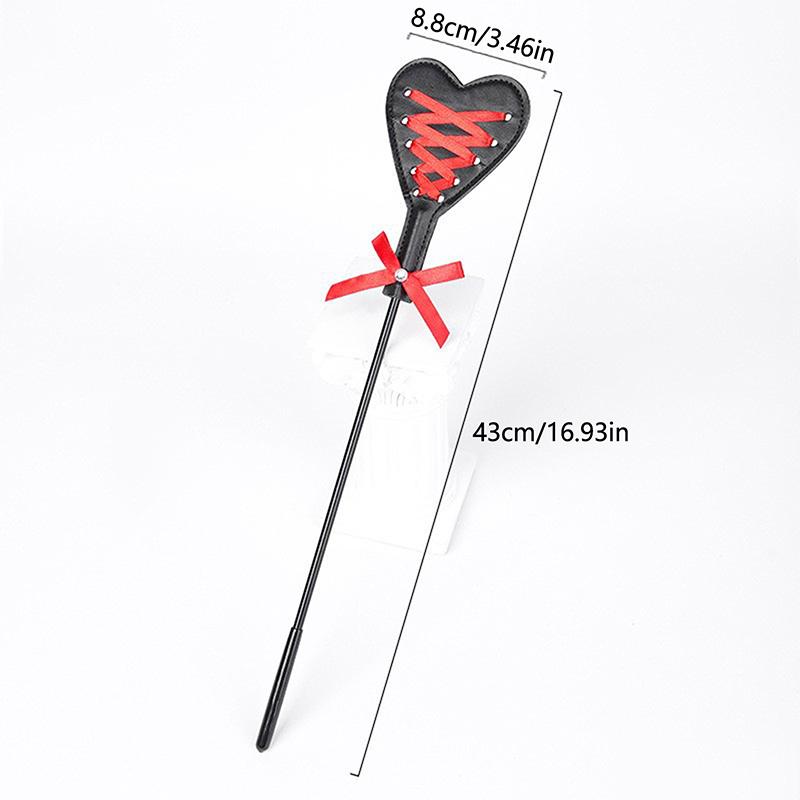 Feather Pu Leather Paddles Whip Spanking Flogger Role Play Horse Riding For Fun Sex Toys Adult Sex Toys