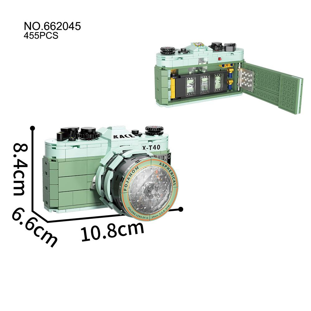 Creative Trend Camera Building Blocks Model Assembly Kids Toys Mini Bricks Christmas Birthday Gifts