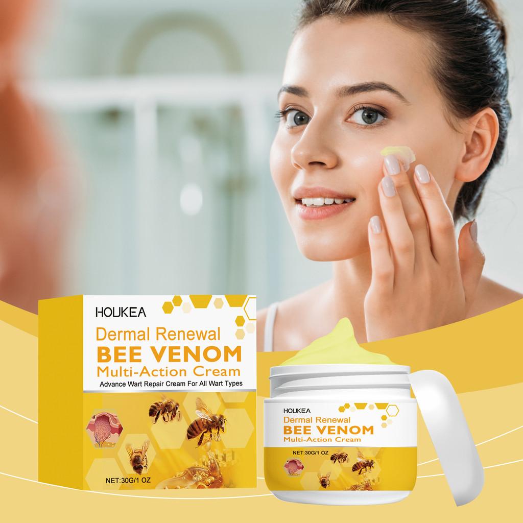 Houkea Bee Venom Relief Cream Gentle Moisturizing Formula For Skin Nourishment