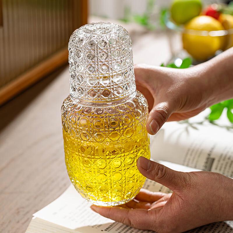 LOVWISH Leqing Glass Cup and Pot Set