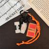 Itness Theme Rubber Keychain Pendant Portable Gym Style Bag Charm Durable Key Ring for Sports Lovers Men Women Daily Accessory