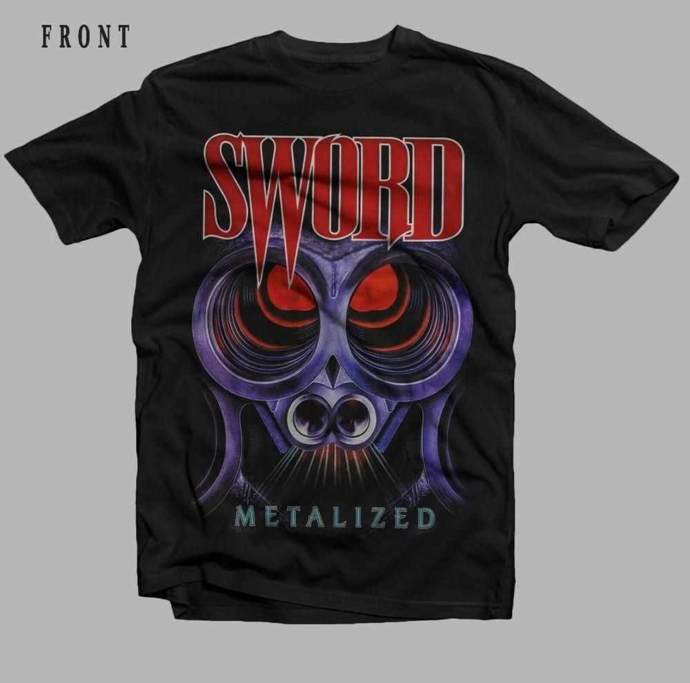 The Sword Band - Metalized Album T Shirt Black Unisex S-5XL 1V0344 Unisex T-Shirt XXXL
