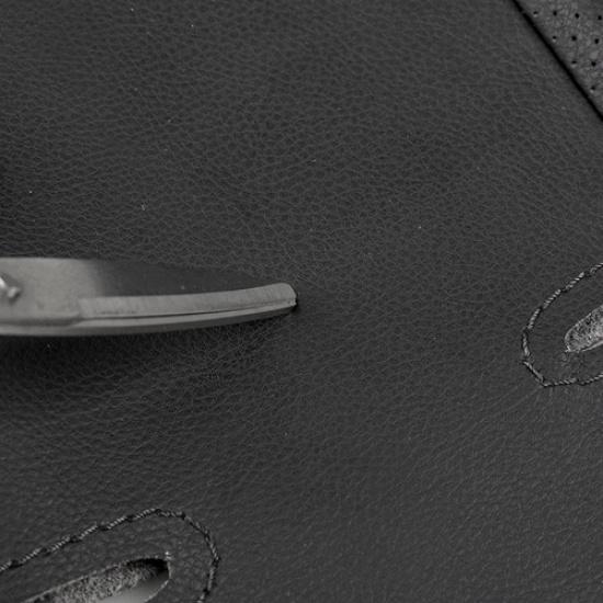 DIY Black Leather Steering Wheel Cover For BMW 1 3 Series E90 E87 E82 X1 E84