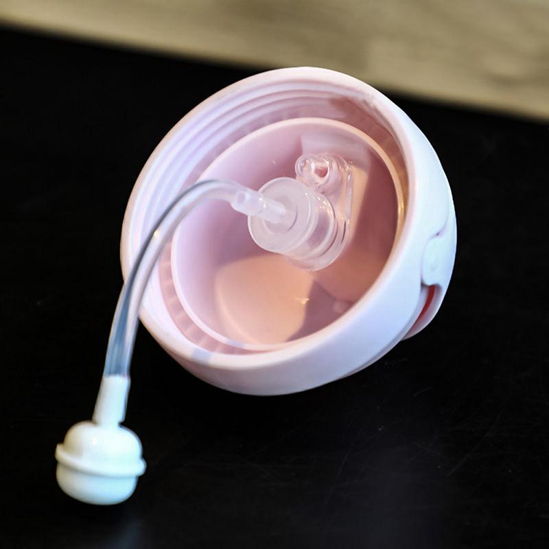250Ml Baby Sippy Water Cup Kid Handle Learn Feeding Drinking Bottle Anti-Choking With Gravity Ball Kids Training Cup With Straw