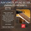 ghs VINTAGE BRONZE Acoustic Guitar Strings, Light, 12-54, VN-L
