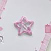 10pcs Stylish Lattice Star Hairpin Colorful Hair Clip Casual Wear Hair Barrettes for Teenagers and Children
