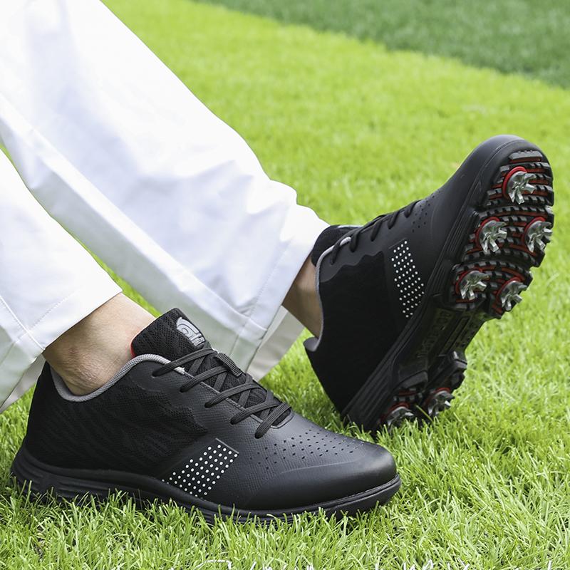 Professional Men's Golf Shoes Breathable Comfortable Mesh Upper Sports Sneakers for Golfing And General Training