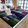 Manchester City FC Pattern Rug, Indoor/Outdoor Mat, for Picnic, Gameroom, Bedroom, Office, Living Room, Home Decor Carpet, Birthday Gift