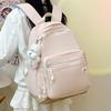 Girls School Backpack With Nylon Material For Middle School Education And Lightweight Design