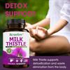 Bcuellov Milk Thistle 1000mg 120 Vegetarian Capsules - Liver Health, Detox, Skin Care