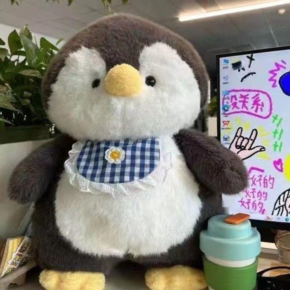12inch Stuffed Animal Doll Fluffy Comforting Sleep Doll Kawaii Cute Penguin Toy