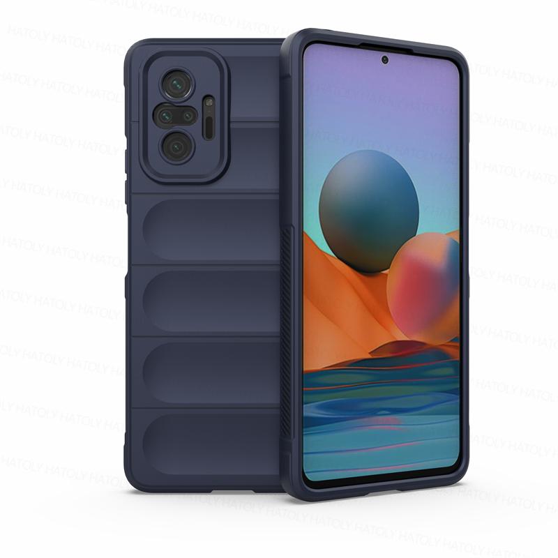 For Xiaomi Redmi Note 10 Pro Case Skin-Friendy Shockproof Silicone Soft TPU Phone Back Cover For Xiaomi Redmi Note 10S 10 Pro 4G