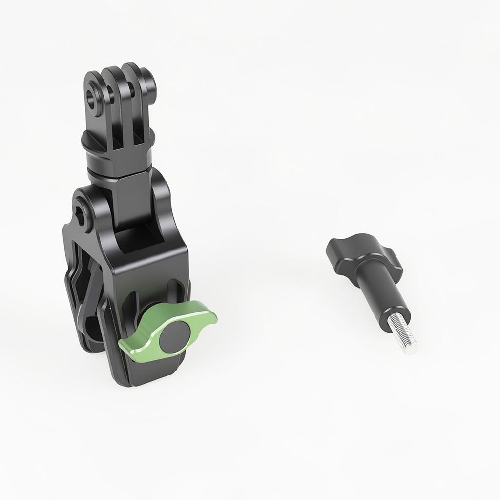 Motorcycle Windshield Clip for DJI Osmo 161 Action 6 1 1/Pocket 1P 1 1 Aluminum Alloy Mount for GoPro/Insta161 X1/GO Ultra